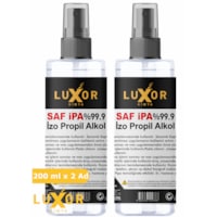 Luxor Kimya Saf İpa %99 İzopropil Alkol 2 X 200 Ml Luxor Kimya Saf İpa %99 İzopropil Alkol 2 X 200 Ml