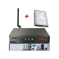 4 Kanal Wi-fi Ve 250 Gb Hdd'li 5 Mp H265+ Hıbrıt Araç, Insan Ve Yüz Tanımalı Xmeye Kayıt Cihazı 4 Kanal Wi-fi Ve 250 Gb Hdd'li 5 Mp H265+ Hıbrıt Araç, Insan Ve Yüz Tanımalı Xmeye Kayıt Cihazı