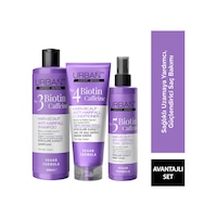 Expert Biotin Ve Kafein Dökülme Karşıtı Tonik&şampuan&krem Set-vegan Expert Biotin Ve Kafein Dökülme Karşıtı Tonik&şampuan&krem Set-vegan