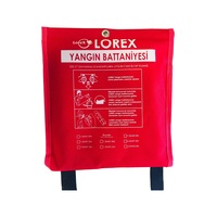 Lorex Lr-Fb1010C 11.169 Çantalı Yangın Söndürme Battaniyesi 100 x 100 Lorex Lr-Fb1010C 11.169 Çantalı Yangın Söndürme Battaniyesi 100 x 100