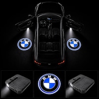 Bmw Kapı Altı Logo Projektör Led Işığı 2'li Set Pilli Kablosuz Kapı Karşılama Lambası Bmw Kapı Altı Logo Projektör Led Işığı 2'li Set Pilli Kablosuz Kapı Karşılama Lambası