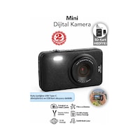 Mimtec Blm-105mini Dijital Fotoğraf Makinası - 2.8" Hd Ekran 12 Farklı Dil Seçenekli Dijital Video Kamera Siyah Mimtec Blm-105mini Dijital Fotoğraf Makinası - 2.8" Hd Ekran 12 Farklı Dil Seçenekli Dijital Video Kamera Siyah
