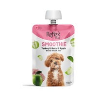 Reflex Plus Smoothie Hindi Ördek ve Elmalı Yetişkin Köpek Sıvı Ödül Maması 85 G Reflex Plus Smoothie Hindi Ördek ve Elmalı Yetişkin Köpek Sıvı Ödül Maması 85 G