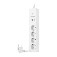 Neutron Akıllı Wi-fi Destekli 4'lü Akım Korumalı Priz 2 USB 1 Type-C Uzatma Kablosu