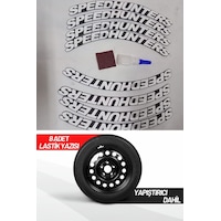 Speed Hunters Motosiklet ve Otomobil 3D Lastik Yazısı Sticker 8 Adet Speed Hunters Motosiklet ve Otomobil 3D Lastik Yazısı Sticker 8 Adet