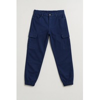 Kadın Kargo Cep Beli Lastikli Slim Fit Lacivert Jean Pantolon Lacivert Kadın Kargo Cep Beli Lastikli Slim Fit Lacivert Jean Pantolon Lacivert