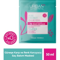 Urban Care Pure Coconut ve Aloe Vera Duş Öncesi Yoğun Onarıcı Saç Maske 50 ML Urban Care Pure Coconut ve Aloe Vera Duş Öncesi Yoğun Onarıcı Saç Maske 50 ML