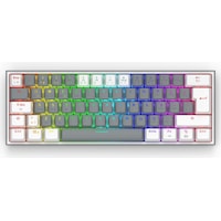 Redragon K616 Fizz Pro Rgb Red Switch Kablosuz Gri / Beyaz Ckckrdr0020 Redragon K616 Fizz Pro Rgb Red Switch Kablosuz Gri / Beyaz Ckckrdr0020