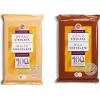 Altınmarka Sütlü Beyaz Kuvertür Çikolata 2 x 2500 G Altınmarka Sütlü Beyaz Kuvertür Çikolata 2 x 2500 G