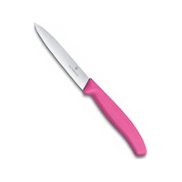 Victorinox Düz Ağızlı Soyma Bıçağı 10 CM Pembe Victorinox Düz Ağızlı Soyma Bıçağı 10 CM Pembe