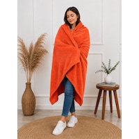 Mulberry Wellsoft Battaniye Televizyon Battaniyesi Peluş Polar Battaniye Tek Kişilik 170 x 230-kiremit Mulberry Wellsoft Battaniye Televizyon Battaniyesi Peluş Polar Battaniye Tek Kişilik 170 x 230-kiremit