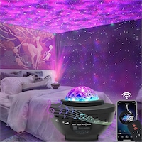 Yıldızlı Projektör Tavan Bulutsu Galaxy Lazer Işıklı Disko Topu B Yıldızlı Projektör Tavan Bulutsu Galaxy Lazer Işıklı Disko Topu B