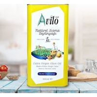 Avilo Naturel Sızma Soğuk Sıkım Zeytinyağı Teneke 5 L Avilo Naturel Sızma Soğuk Sıkım Zeytinyağı Teneke 5 L