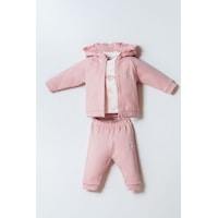U.s. Polo Assn. Kız Bebek Pembe 3lü Takım Pembe U.s. Polo Assn. Kız Bebek Pembe 3lü Takım Pembe