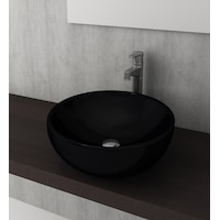 Bocchi Venezia Çanak Lavabo 45 CM Parlak Siyah 1119-005-0125 Bocchi Venezia Çanak Lavabo 45 CM Parlak Siyah 1119-005-0125