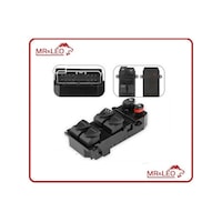 Honda Cıvıc 2006-2012 Ön Sol Dörtlü Cam Düğmesi Anahtarı Honda Cıvıc 2006-2012 Ön Sol Dörtlü Cam Düğmesi Anahtarı