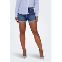 Only Onljosephınestretch Short Mavi Kadın Şort Mavi Only Onljosephınestretch Short Mavi Kadın Şort Mavi