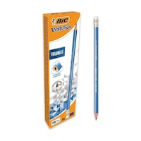 Bic Evolution Triangle Hb-2 Üçgen Silgili Kurşun Kalem 12 Adet Mavi Gövde Bic Evolution Triangle Hb-2 Üçgen Silgili Kurşun Kalem 12 Adet Mavi Gövde