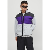 Jack & Jones Yüksek Yaka Polar Sweatshirt - Landscape 12247261 High-rise Siyah Jack & Jones Yüksek Yaka Polar Sweatshirt - Landscape 12247261 High-rise Siyah