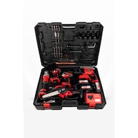 Kimmeer Plus KMP2026K6S 6'lı Set Kırıcı Delici Hilti + Vidalama + Taşlama + Somun Sökme + Budama Testeresi + Budama Makası Kırmızı Kimmeer Plus KMP2026K6S 6'lı Set Kırıcı Delici Hilti + Vidalama + Taşlama + Somun Sökme + Budama Testeresi + Budama Makası Kırmızı