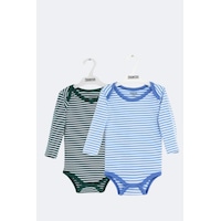 Toontoy Kids Toontoy Unisex Çizgili 2 Li Zıbın Beyaz Toontoy Kids Toontoy Unisex Çizgili 2 Li Zıbın Beyaz