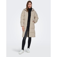 Only Kapüşonlu Puffer Taş Kadın Kaban 15304786 001 Only Kapüşonlu Puffer Taş Kadın Kaban 15304786 001