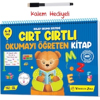 Cırt Cırtlı Okumayı Öğreten Kitap Yaz-sil Cırt Cırtlı Okumayı Öğreten Kitap Yaz-sil