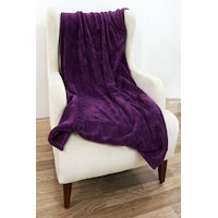 Mulberry Wellsoft Peluş Polar Mor Televizyon Battaniyesi Çift Kişilik 220x230 Mor Mulberry Wellsoft Peluş Polar Mor Televizyon Battaniyesi Çift Kişilik 220x230 Mor