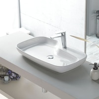 Turkuaz Seramik Nova Tezgah Üstü Lavabo 70 CM Beyaz Turkuaz Seramik Nova Tezgah Üstü Lavabo 70 CM Beyaz