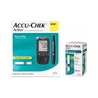 Accu-Chek Active Şeker Ölçüm Cihazı + Strip 50 Adet Accu-Chek Active Şeker Ölçüm Cihazı + Strip 50 Adet