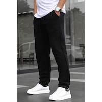 Madmext Siyah Müslin Kumaş Erkek Basic Pantolon 6507 Madmext Siyah Müslin Kumaş Erkek Basic Pantolon 6507