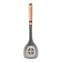 Fortuna Yonca Desenli Ahşap Saplı Şeffaf Silikon Uçlu Spatula Fortuna Yonca Desenli Ahşap Saplı Şeffaf Silikon Uçlu Spatula