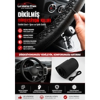 Ssangyong Musso Grand Siyah Deri Direksiyon Kılıfı Dikmeli Delikli İğne İplikli Kokusuz Ssangyong Musso Grand Siyah Deri Direksiyon Kılıfı Dikmeli Delikli İğne İplikli Kokusuz