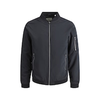 Jack & Jones Fermuarlı Bomber Ceket 12165203 Black Siyah Jack & Jones Fermuarlı Bomber Ceket 12165203 Black Siyah