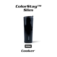 Cooker Colorstay Slim 500 Ml Paslanmaz Çelik Bardak Termos Ckr2100 Siyah 38117337 Cooker Colorstay Slim 500 Ml Paslanmaz Çelik Bardak Termos Ckr2100 Siyah 38117337