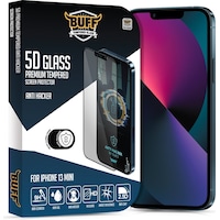 Buff Apple Uyumlu iPhone 13 Mini 5D Glass Anti Hacker Ekran Koruyucu Buff Apple Uyumlu iPhone 13 Mini 5D Glass Anti Hacker Ekran Koruyucu