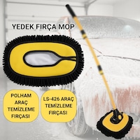 Polham Ve Ls-426 Uyumlu Yedek Araç Yıkama Mopu, Oto Temizleme Fırçası Yedek Mop, Çizmez, Süper Emici, Kolay Tak-çıkar Polham Ve Ls-426 Uyumlu Yedek Araç Yıkama Mopu, Oto Temizleme Fırçası Yedek Mop, Çizmez, Süper Emici, Kolay Tak-çıkar