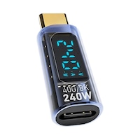 Polham 8k Hdmi, 40gpbs Ve 240w Süper Hızlı Dişi Type C To Erkek Type C Şarj, Data Ve Hdmi Çevirici Adaptör Polham 8k Hdmi, 40gpbs Ve 240w Süper Hızlı Dişi Type C To Erkek Type C Şarj, Data Ve Hdmi Çevirici Adaptör