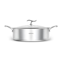 Karaca Plasma Steel 316+ 3Ply Yanmaz Yapışmaz Çelik Karnıyarık Tencere 26 cm Karaca Plasma Steel 316+ 3Ply Yanmaz Yapışmaz Çelik Karnıyarık Tencere 26 cm