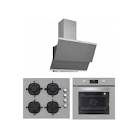 Silverline BO6502S02 - CS5335S01 - 3420 Classy Cam Ankastre Set Silverline BO6502S02 - CS5335S01 - 3420 Classy Cam Ankastre Set