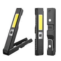 Profesyonel Oto Tamirci Işığı - 180 Derece Dönebilen Mıknatıslı Cob Led Fener Beyaz - Siyah Profesyonel Oto Tamirci Işığı - 180 Derece Dönebilen Mıknatıslı Cob Led Fener Beyaz - Siyah