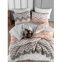 Mystory Home Lastikli Çarşaflı Çift Kişilik Nevresim Takımı Superior 200x220 Cm Gri Mystory Home Lastikli Çarşaflı Çift Kişilik Nevresim Takımı Superior 200x220 Cm Gri