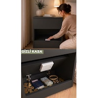 Gizli Komodin - Kasalı Komodin - Gizli Bölmeli Komodin - Akıllı Kasa - Komodin- Gizli Çekmece Komdin- Gizli Kasa Komodin- Kartlı Komodin Antrasit - Siyah Gizli Komodin - Kasalı Komodin - Gizli Bölmeli Komodin - Akıllı Kasa - Komodin- Gizli Çekmece Komdin- Gizli Kasa Komodin- Kartlı Komodin Antrasit - Siyah