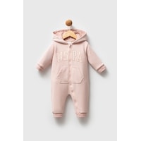 U.S. Polo Assn. Kız Bebek Pembe Tulum 5274-49055 Pembe U.S. Polo Assn. Kız Bebek Pembe Tulum 5274-49055 Pembe