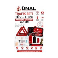 Tüvtürk Muayene Uyumlu Trafik Seti 1 Kg Yangın Tüpü + İlk Yardım Çantası + Reflektör + Tüvtürk Muayene Uyumlu Trafik Seti 1 Kg Yangın Tüpü + İlk Yardım Çantası + Reflektör +