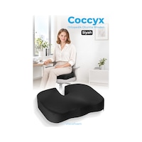 Viscofoam Ortopedik Oturma Minderi Hemeroid Kuyruk Sokumu Coccyx Oturma Minderi Visco Minder Siyah Viscofoam Ortopedik Oturma Minderi Hemeroid Kuyruk Sokumu Coccyx Oturma Minderi Visco Minder Siyah