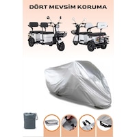 Gri E-mon Mona Elektrikli Motosiklet Brandası 1500w 3 Tekerli Lastikli Bağlantı Tokalı Gri E-mon Mona Elektrikli Motosiklet Brandası 1500w 3 Tekerli Lastikli Bağlantı Tokalı