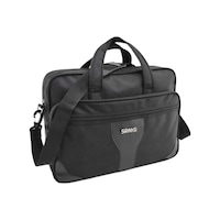 Sırımsı Siyah 1900 Denye Kumaş Laptop & Evrak Çantası 163 N11.147 Sırımsı Siyah 1900 Denye Kumaş Laptop & Evrak Çantası 163 N11.147