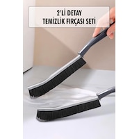 2 Li Çok Amaçlı Temizlik Fırçası & Derz Fırçası & Mutfak Banyo Temizlik Fırçası 2 Li Çok Amaçlı Temizlik Fırçası & Derz Fırçası & Mutfak Banyo Temizlik Fırçası