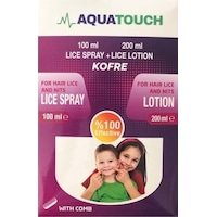 Aqua Touch Bit Spreyi 100 Ml + Losyon 200 ML + Plastik Tarak Aqua Touch Bit Spreyi 100 Ml + Losyon 200 ML + Plastik Tarak